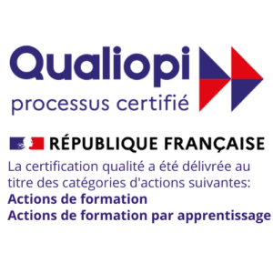 logo qualiopi avec action de formation